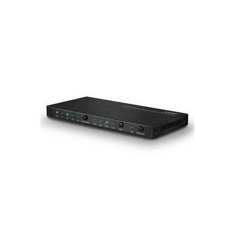 Lindy HDMI 2.0 18G Switch with Audio - Video/audio switch - 4 x HDMI - desktop - 4