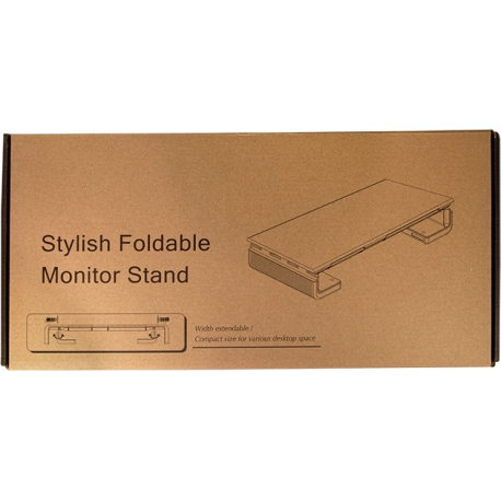 LogiLink Ergonomic riser - Stand - for LCD display  /  notebook  /  tablet - plastic, metal - black - desktop - 8