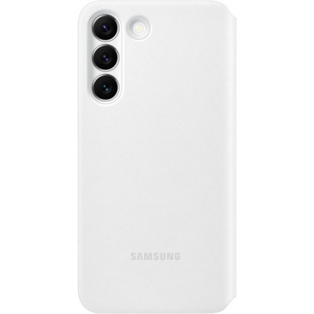 Samsung EF-ZS901 - Flip cover for mobile phone - white - for Galaxy S22 - 0
