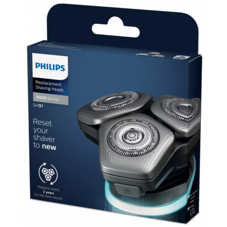 Philips Replacement shaving heads Shaver series 9000 and SP900 SH91/50, Fits S9000 (S9xxx) Fits S9000 Prestige (SP98xx)