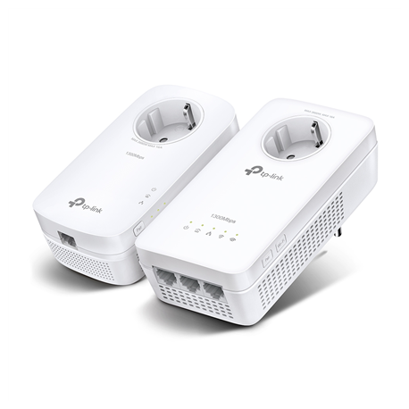 TP-Link Powerline TL-WPA8631P - Wi-Fi Kit - bridge - GigE, HomePlug AV (HPAV), HomePlug AV (HPAV) 2.0, IEEE 1901 - 802.11a / b / g / n / ac - Dual Band - wall-pluggable - 1