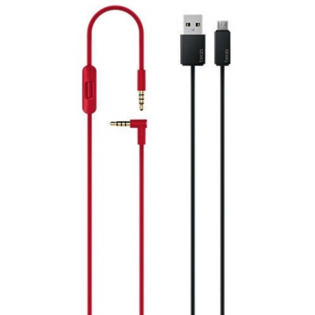 Beats Studio3 Wireless - The Beats Decade Collection - headphones with mic - full size - Bluetooth - wireless - active noise cancelling - noise isolating - red, defiant black - for iPad / iPhone / iPod / TV / Watch - 7