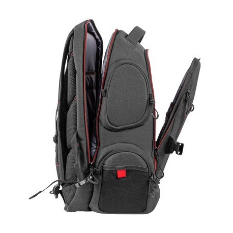 Genesis Pallad 550 - Notebook carrying backpack - 17.3" - black - 4