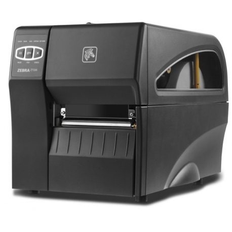 Zebra ZT220 - Label printer - direct thermal - Roll (11.4 cm) - 300 dpi - up to 152 mm / sec - USB, LAN, serial - peeler - 2
