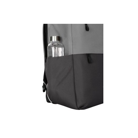 Targus Sagano EcoSmart Travel - Notebook carrying backpack - 15.6" - grey, black - 16