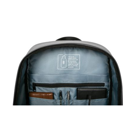 Targus Sagano EcoSmart Commuter - Notebook carrying backpack - 15.6" - grey, black - 6