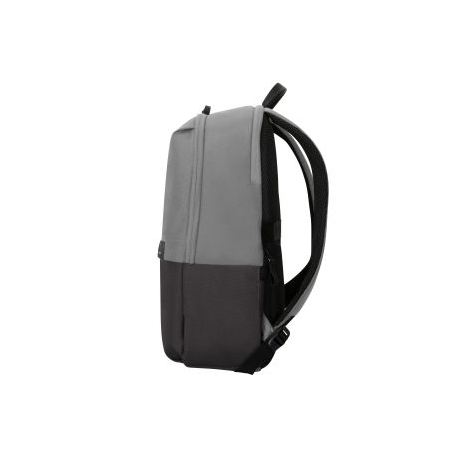 Targus Sagano EcoSmart Commuter - Notebook carrying backpack - 15.6" - grey, black - 11