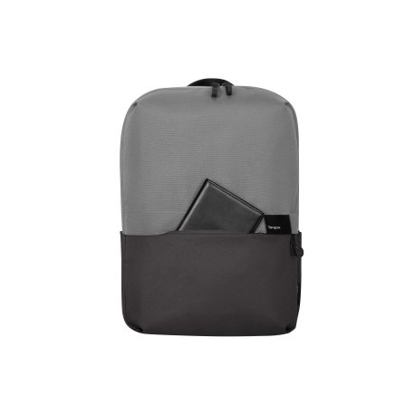 Targus Sagano EcoSmart Commuter - Notebook carrying backpack - 15.6" - grey, black - 12