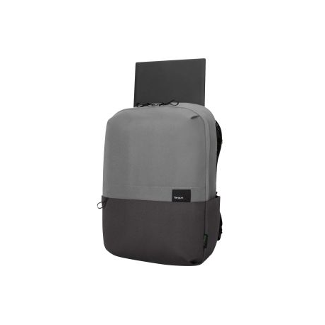 Targus Sagano EcoSmart Commuter - Notebook carrying backpack - 15.6" - grey, black - 13