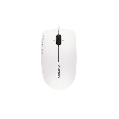 CHERRY MC 2000 - Mouse - right and left-handed - infrared - 3 buttons - wired - USB - grey - 0