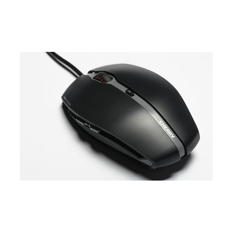 CHERRY GENTIX 4K - Mouse - right and left-handed - optical - 6 buttons - wired - USB - black - 5