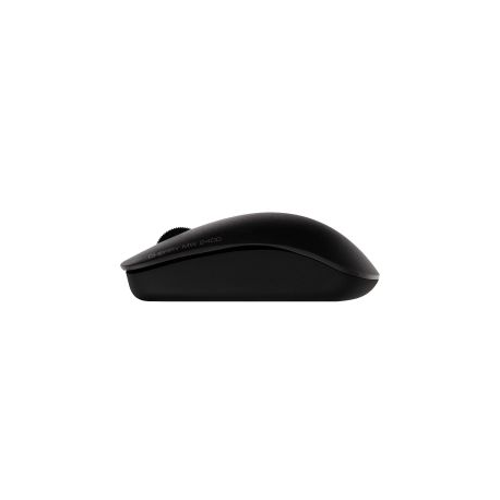 CHERRY MW 2400 - Mouse - right and left-handed - optical - 3 buttons - wireless - 2.4 GHz - USB wireless receiver - black - 2