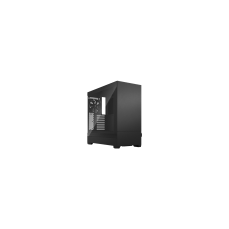 Fractal Design Pop Silent - Tower - ATX - windowed side panel (tempered glass) - no power supply (ATX) - black TG clear tint - USB / Audio - 0
