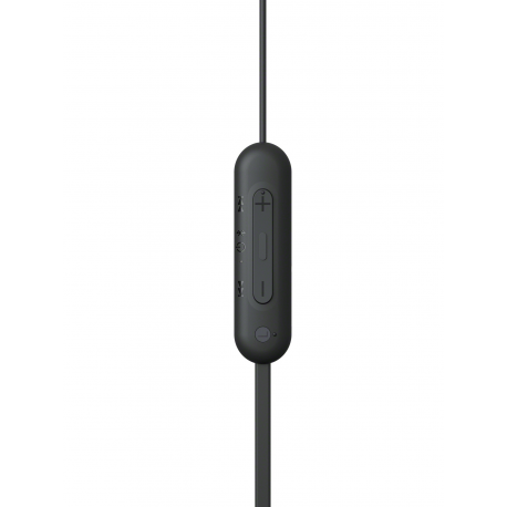 Sony WI-C100 - Earphones with mic - in-ear - neckband - Bluetooth - wireless - black - 2