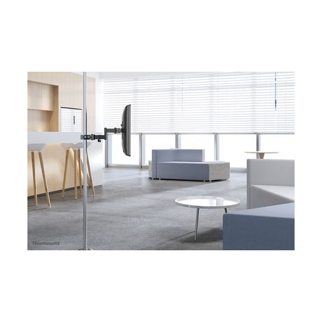 Neomounts by Newstar FL40-450BL11 - Mounting kit (pole mount) - full-motion - for TV - black - screen size: 17"-32" - 2