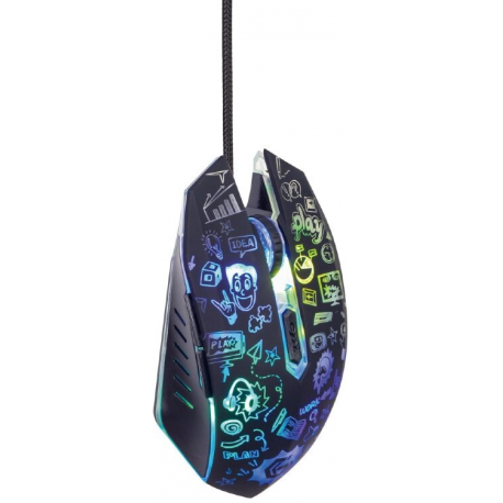 GEMBIRD MUS-6B-GRAFIX-01 6-button optical LED mouse black