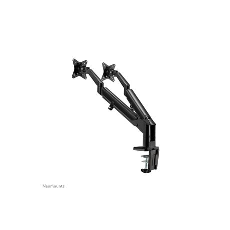 Neomounts by Newstar DS70-810BL2 - Mounting kit (desk mount) - for 2 LCD displays (full-motion adjustable dual arm) - black - screen size: 17"-32" - clamp mountable, grommet - 4