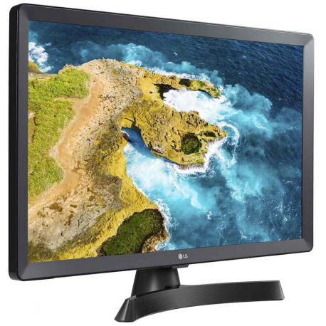 LG Monitor 24TQ510S-PZ 23.6 ", LED, HD, 1366 x 768, 16:9, 14 ms, 250 cd/m², Black, 60 Hz, HDMI ports quantity 2