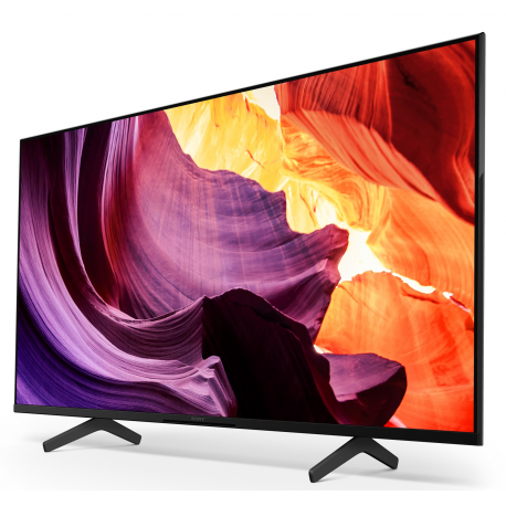 Sony KD-50X80K - 50" Diagonal Class (49.5" viewable) - X80K Series LED-backlit LCD TV - Smart TV - Google TV - 4K UHD (2160p) 3840 x 2160 - HDR - Direct LED - black - 2