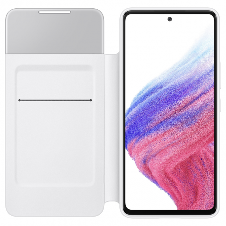 Samsung S View EF-EA536 - Flip cover for mobile phone - white - for Galaxy A53 5G - 4
