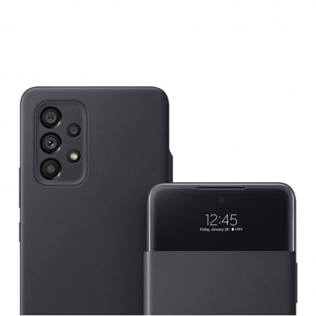 Samsung S View EF-EA536 - Flip cover for mobile phone - white - for Galaxy A53 5G - 6