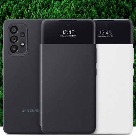 Samsung S View EF-EA536 - Flip cover for mobile phone - white - for Galaxy A53 5G - 7