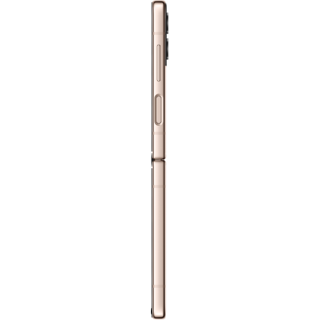 Samsung Galaxy Z Flip4 - 5G smartphone - dual-SIM - RAM 8 GB / Internal Memory 256 GB - OLED display - 6.7" - 6.7" - 2640 x 1080 pixels 2640 x 1080 pixels (120 Hz) - 2x rear cameras 12 MP, 12 MP - front camera 10 MP - pink gold - 7