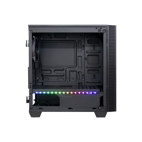 Chassis INTER-TECH X-608 INFINITY MICRO, microATX, RGB, Front and Side Tempered