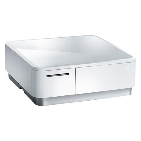 Star Micronics, mPOP Combined 58mm Thermal Printer and Cash Drawer, USB-C, USB-B, USB-A x 1, Autocutter, White Case - 0