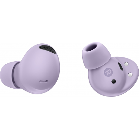 Samsung Galaxy Buds2 Pro - True wireless earphones with mic - in-ear - Bluetooth - active noise cancelling - bora purple - for Galaxy S22, S22 Ultra, S22+, Z Flip4, Z Flip4 5G, Z Fold4 - 3