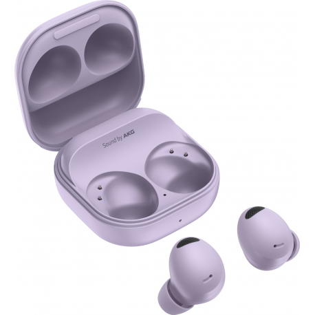 Samsung Galaxy Buds2 Pro - True wireless earphones with mic - in-ear - Bluetooth - active noise cancelling - bora purple - for Galaxy S22, S22 Ultra, S22+, Z Flip4, Z Flip4 5G, Z Fold4 - 6