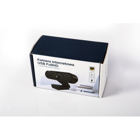 GEMBIRD CAM-FALCON web-camera Full HD 1080P USB with auto-focus