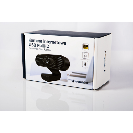 GEMBIRD CAM-FALCON web-camera Full HD 1080P USB with auto-focus