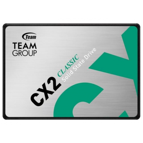 Team Group CX2 CLASSIC - SSD - 256 GB - internal - 2.5" - SATA 6Gb/s - green - 0