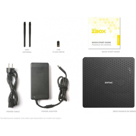 ZOTAC ZBOX MAGNUS EN173080C mini-PC Barebone Intel Core i7-11800H RTX 3080 2xDP 1.4a 2xHDMI 2.1