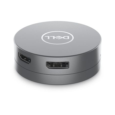 Dell 6-in-1 USB-C Multiport Adapter DA305 0.12 m, Grey, USB Type-C