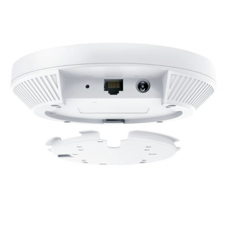 TP-Link Omada EAP650 V1 - Radio access point - Wi-Fi 6 - 2.4 GHz, 5 GHz - DC power - cloud-managed - wall  /  ceiling mountable - 9