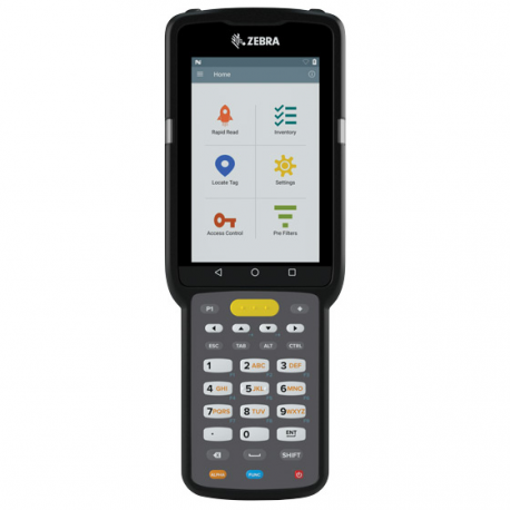 Zebra MC3330XR - Data collection terminal - rugged - Android 11 - 32 GB - 4" colour (800 x 480) - barcode reader - (2D imager  /  RFID) - USB host - microSD slot - Wi-Fi 5, Bluetooth, Bluetooth - 0