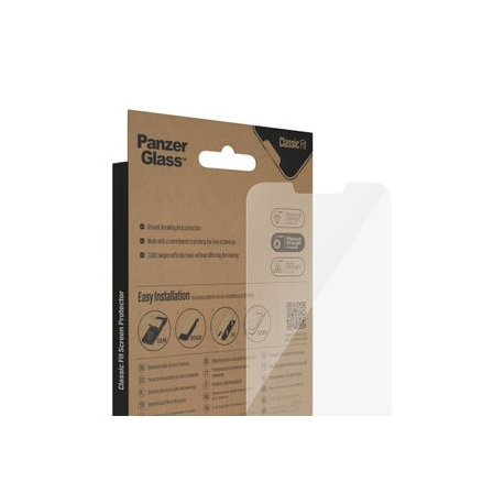 PanzerGlass - Screen protector for mobile phone - classic fit - glass - for Apple iPhone 13 Pro Max, 14 Plus - 5
