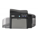 Fargo DTC 4500e - Plastic card printer - colour - dye sublimation / thermal resin - CR-80 Card (85.6 x 54 mm), CR-79 Card (83.9 mm x 52.1 mm) - 300 dpi - up to 600 cards / hour (mono)  /  up to 150 cards / hour (colour) - capacity: 200 cards - USB 2.0, LAN