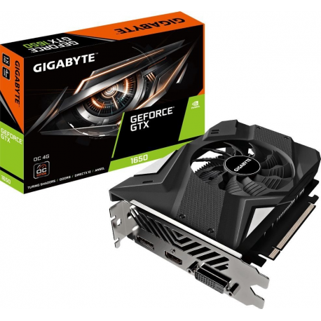 GIGABYTE Nvidia GeForce GTX 1650 D6 OC 4GB GDDR6 VGA PCI Express 3.0 x16