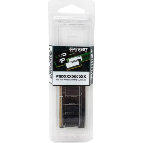 Patriot Signature Line - DDR4 - module - 16 GB - SO-DIMM 260-pin - 3200 MHz  /  PC4-25600 - CL22 - 1.2 V - unbuffered - non-ECC - 3