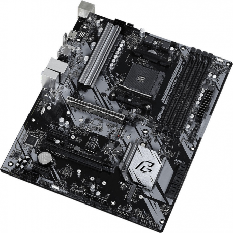 ASRock B550 Phantom Gaming 4 - Motherboard - ATX - Socket AM4 - AMD B550 Chipset - USB 3.2 Gen 1 - Gigabit LAN - onboard graphics (CPU required) - HD Audio (8-channel) - 3