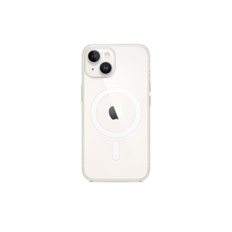 Apple - Back cover for mobile phone - with MagSafe - polycarbonate - clear - for iPhone 14 - 0