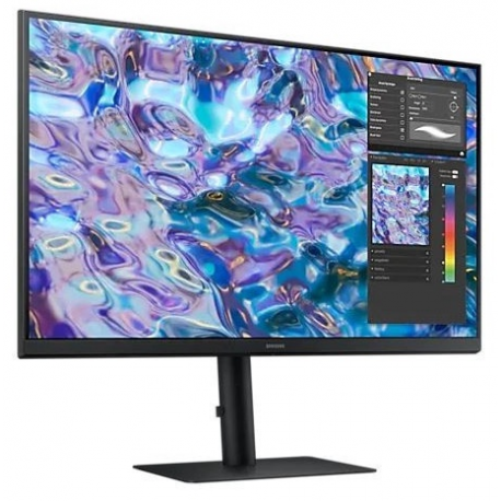 Samsung S27B610EQU - S61B Series - LED monitor - 27" - 2560 x 1440 WQHD @ 75 Hz - IPS - 300 cd/m² - 1000:1 - 5 ms - 2xHDMI, DisplayPort - black - 1