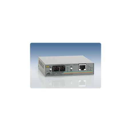 Allied Telesis AT MC102XL - Fibre media converter - 100Mb LAN - 100Base-FX, 100Base-TX - SC multi-mode / RJ-45 - up to 2 km - 1310 nm - 0