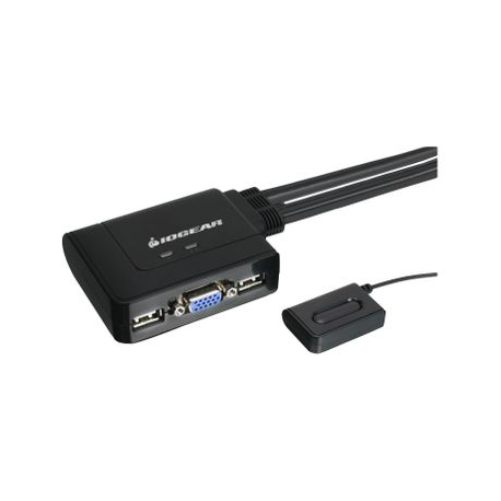 IOGEAR GCS22U - KVM switch - 2 x KVM port(s) - 1 local user - desktop - 0