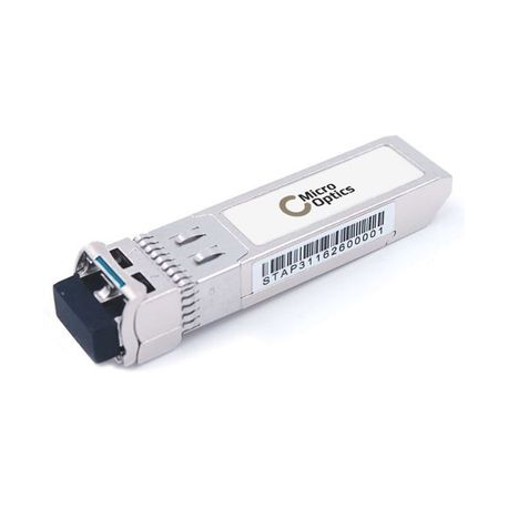 MicroOptics - SFP+ transceiver module (equivalent to: Dell 407-BBOU) - 10 GigE - 10GBase-SR - up to 300 m - 850 nm - for Dell EMC Networking N2128, N3024, N3048, N3132, X1052; PowerEdge R440, R540, T440, T640 - 0