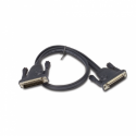 APC - Keyboard / video / mouse (KVM) cable - DB-25 (M) to DB-25 (F) - 61 cm - black - for P/N: AP5808, AP5816, KVM1116R, SC420ICH, SL80KHX214, SURT3000XLICH, SURT3000XLTW