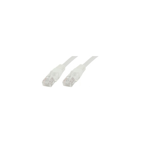 MicroConnect - Network cable - RJ-45 (M) to RJ-45 (M) - 40 cm - UTP - CAT 6 - halogen-free, stranded - white - 0